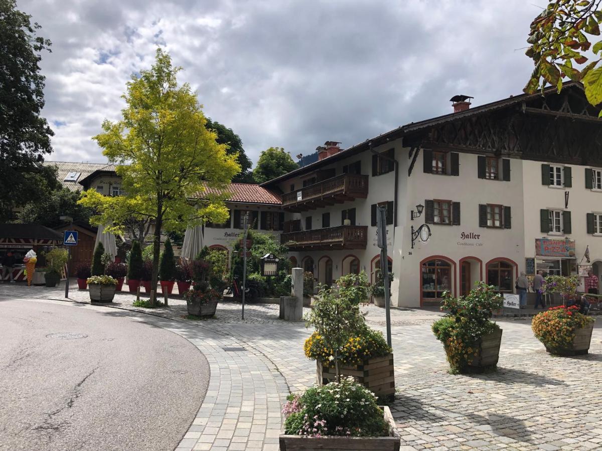 Ferienwohnung Seidl Wohnung Kontrabass Mittenwald Exterior foto