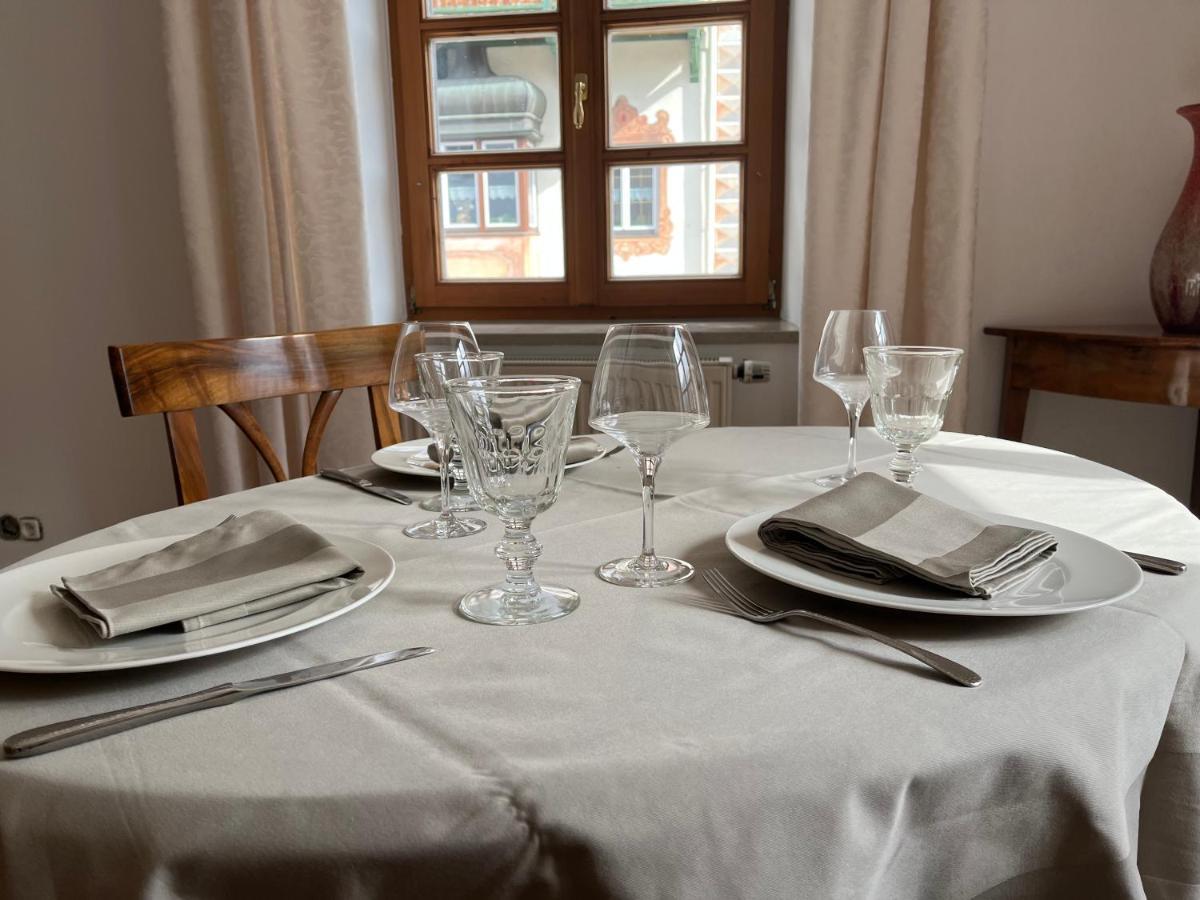 Ferienwohnung Seidl Wohnung Kontrabass Mittenwald Exterior foto