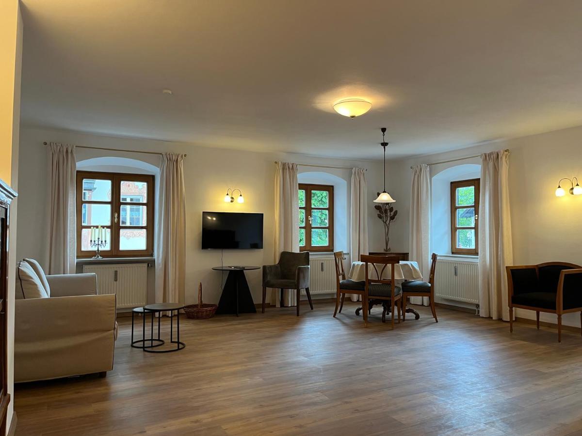 Ferienwohnung Seidl Wohnung Kontrabass Mittenwald Exterior foto