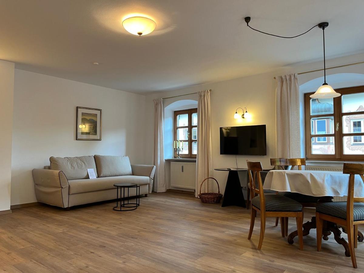 Ferienwohnung Seidl Wohnung Kontrabass Mittenwald Exterior foto