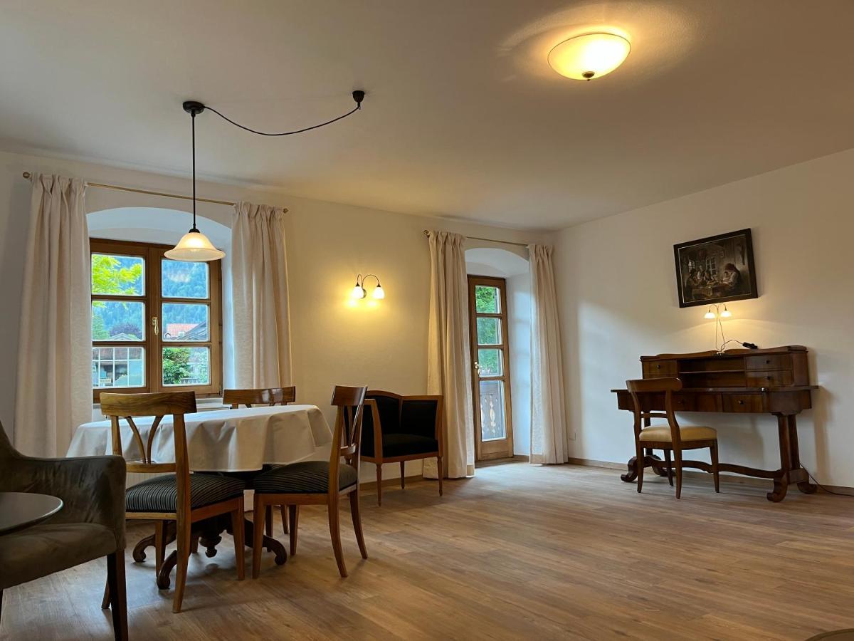 Ferienwohnung Seidl Wohnung Kontrabass Mittenwald Exterior foto