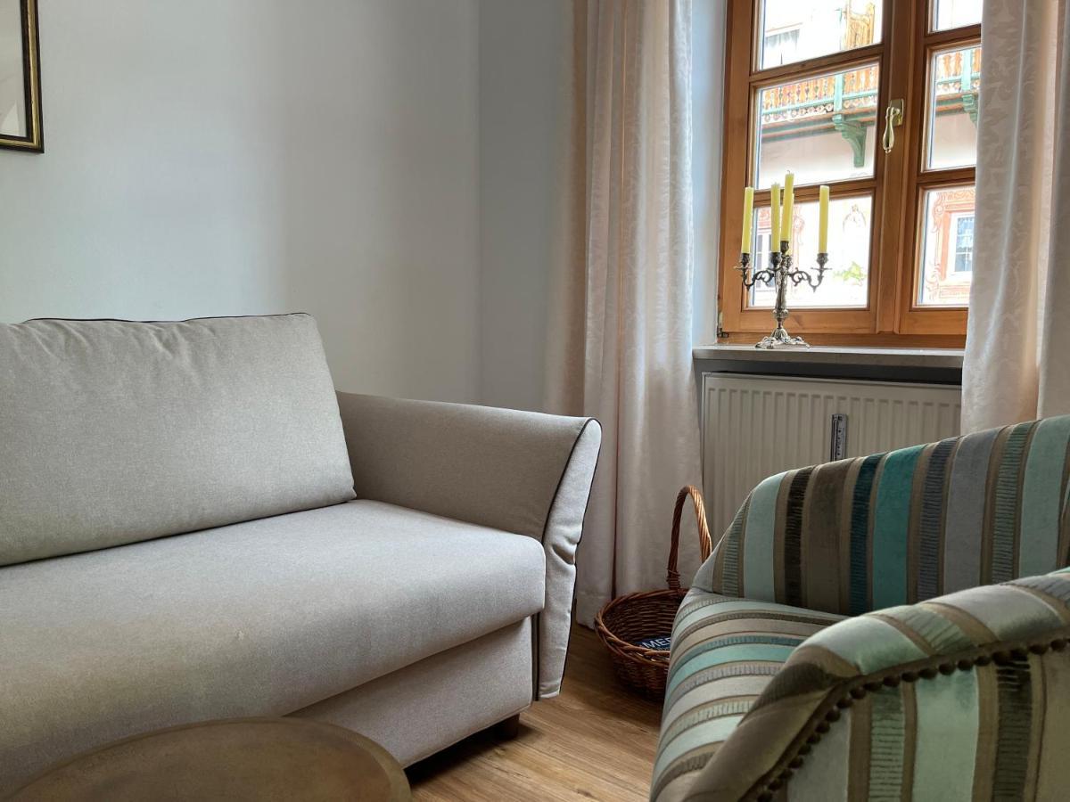 Ferienwohnung Seidl Wohnung Kontrabass Mittenwald Exterior foto