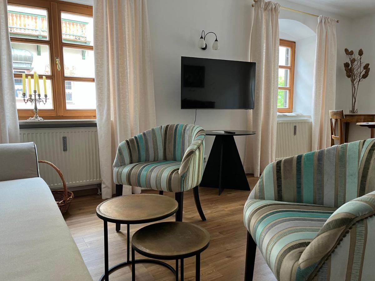 Ferienwohnung Seidl Wohnung Kontrabass Mittenwald Exterior foto